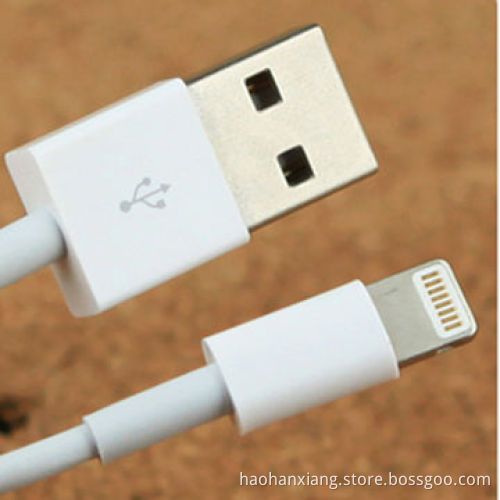 Round Mini USB Cable for iPhone 5/5S/5C